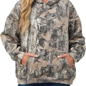 Women's Oversized Camouflage Sweatshirt